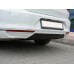 Задний диффузор (под покраску) для Volkswagen Passat B8 2015-2023 гг