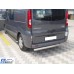Задняя защита AK002 (нерж) для Nissan Primastar 2002-2014 гг