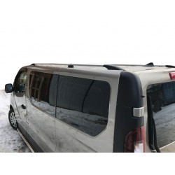 Рейлінги Хром Довга, Пластикові ніжки для Opel Vivaro 2015-2019 рр