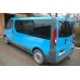 Рейлинги черные Короткая, чугунные ножки для Renault Trafic 2001-2015 гг
