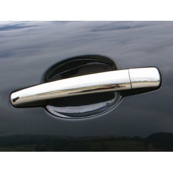 Накладки на ручки (нерж) OmsaLine - Італійська нержавійка для Citroen C-4 Picasso 2006-2013 рр Накладки на ручки (нерж) OmsaLine - Італійська нержавійка для Citroen C-4 Picasso 2006-2013 рр