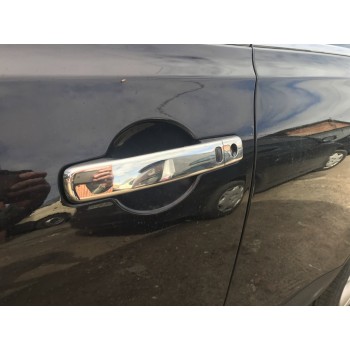 Накладки на ручки (4 шт, нерж) Без чипа, OmsaLine - Итальянская нержавейка для Nissan Qashqai 2010-2014 гг Накладки на ручки (4 шт, нерж) Без чипа, OmsaLine - Итальянская нержавейка для Nissan Qashqai 2010-2014 гг