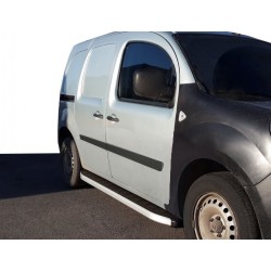 Бокові пороги Fullmond (2 шт., алюм.) Коротка база для Renault Kangoo 2008-2020 рр