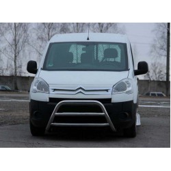 Кенгурятник WT022 (нерж.) для Citroen Berlingo 2008-2018 гг