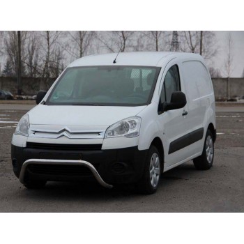 Кенгурятник WT007 (нерж.) для Peugeot Partner Tepee 2008-2018 гг
