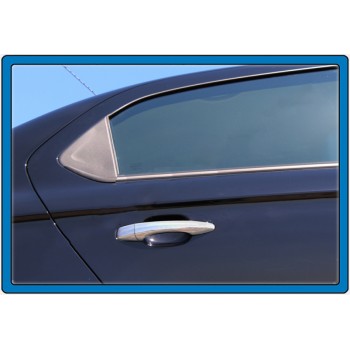 Накладки на ручки (4 шт., нерж.) OmsaLine - Італійська нержавійка для Citroen C-Elysee Накладки на ручки (4 шт., нерж.) OmsaLine - Італійська нержавійка для Citroen C-Elysee