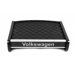 Полка на панель (Черная с черной нитью) для Volkswagen T5 Transporter 2003-2010 гг