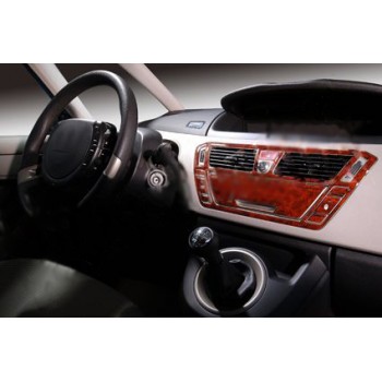 Накладки на панель Карбон для Citroen C-4 Picasso 2006-2013 гг