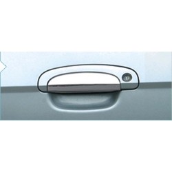 Накладки на ручки (4 шт) Хромированный пластик для Hyundai Getz