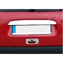 Накладки на задню ручку (1 дв, нерж) для Peugeot Partner 1996-2008 рр