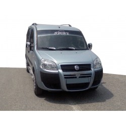 Губа на передний бампер (под покраску) для Fiat Doblo I 2005-2010 гг