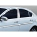 Полная окантовка стекол (14 дет, нерж.) для Hyundai Accent 2006-2010 гг