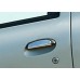 Накладки на ручки (нерж.) 4 шт, Carmos - Турецкая сталь для Renault Symbol 1999-2008 гг