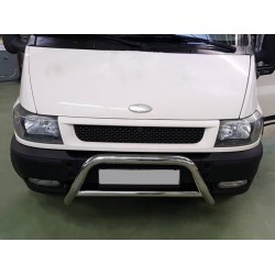 Кенгурятник WT006 (нерж) для Ford Transit 2000-2014 гг