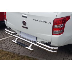 Задній захист AK-Special (нерж) для Fiat Fullback 2016- рр