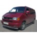Нижняя двойная губа ST014 (нерж) 60/42мм для Volkswagen T4 Caravelle/Multivan