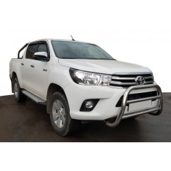 Кенгурятник WT007 (нерж) для Toyota Hilux 2015- гг