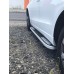 Бокові пороги Tayga V2 (2 шт., алюміній) Довга база для Fiat Doblo III 2023- рр