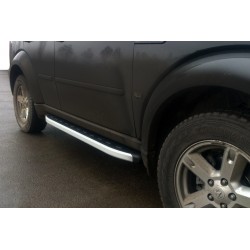 Бокові пороги Fullmond (2 шт., алюміній) для Dodge Nitro 2007- рр