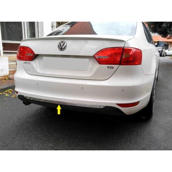 Кромка бампера 2011-2013 (нерж) для Volkswagen Jetta