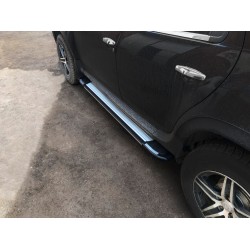 Боковые пороги Rainbow (2 шт., алюминий) для Dacia Duster 2008-2018 гг