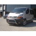 Кенгурятник WT003-4 (нерж.) С надписью для Renault Trafic 2001-2015 гг
