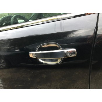 Мильнички под ручки (4 шт, нерж) для Opel Astra H 2004-2013 гг