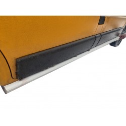 Бокові пластикові пороги (2 шт, під фарбування) для Nissan Primastar 2002-2014 рр