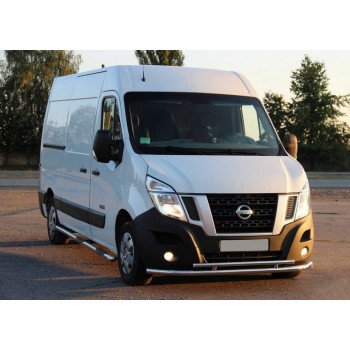 Передняя защита ST016 (нерж.) для Renault Master 2011-2023 гг