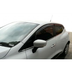 Ветровики HB (4 шт., Sunplex Sport) для Renault Clio IV 2012-2019 гг