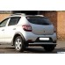 Задняя дуга AK002 (нерж) для Dacia Sandero 2013-2020 гг