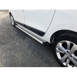 Боковые пороги Maya V2 (2 шт., алюминий) для Dacia Lodgy 2012-2022 гг