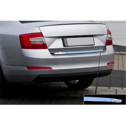 Кромка багажника (нерж) Carmos - Турецкая сталь для Skoda Octavia III A7 2013-2019 гг