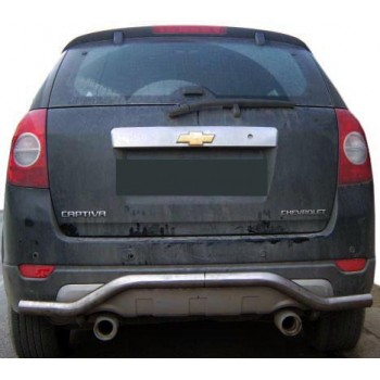 Задняя дуга AK008 (нерж.) для Chevrolet Captiva 2006-2019 гг