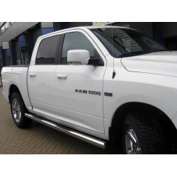 Боковые трубы стандартные (2 шт., нерж) для Dodge RAM