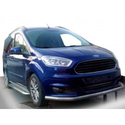Передній захист ST008 (нерж) для Ford Courier 2014-2023 рр