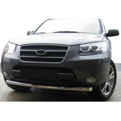 Передній захист ST008 (нерж.) для Hyundai Santa Fe 2 2006-2012 рр