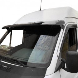 Козырек на лобовое стекло (черный глянец, 5мм) для Mercedes Sprinter W901/902/903/904/905 1995-2006 гг