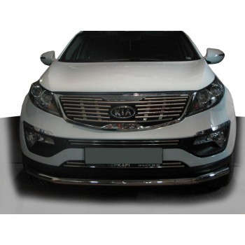 Передняя защита ST008 (нерж) для Kia Sportage 2010-2015 гг