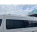 Рейлінги DD (алюміній) 265 см, Хром, Пластикова ніжка для Volkswagen Crafter 2006-2016 рр