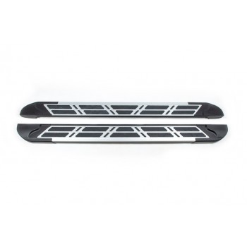 Бокові пороги Sunrise (2 шт., Алюміній) для Jeep Cherokee KL 2013- рр