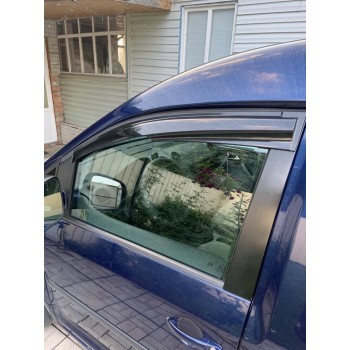 Вітровики (2 шт., Sunplex Sport) для Volkswagen Caddy 2010-2015 рр