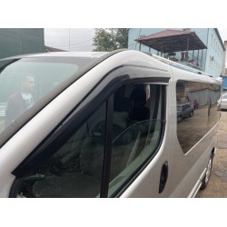 Ветровики (2 шт, Sunplex Sport) для Renault Trafic 2001-2015 гг
