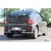 Задній захист AK005-2 (нерж) для SsangYong Action 2005-2018 рр Задній захист AK005-2 (нерж) для SsangYong Action 2005-2018 рр