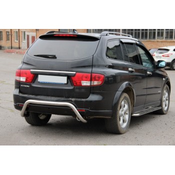 Задняя дуга AK007 (нерж) для SsangYong Kyron 2005-2014 гг