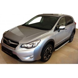 Боковые пороги Fullmond (2 шт, алюм) для Subaru Outback 2009-2014 гг