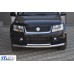 Передний двойной ус ST014 (нерж) для Suzuki Grand Vitara 2005-2017 гг