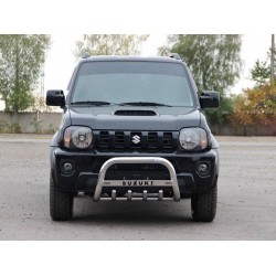 Кенгурятник QT006 (нерж) для Suzuki Jimny 1998-2018 гг
