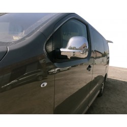 Накладки на дзеркала (2 шт., пласт.) Carmos для Citroen Jumpy/Dispatch 2017- рр