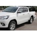 Бокові пороги KB001 (нерж) 60 мм для Toyota Hilux 2015- рр